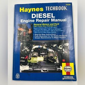Haynes Tech book Diesel Engine Repair Manual 10330